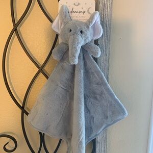 Gray Elephant Lovey Blanket for Kids